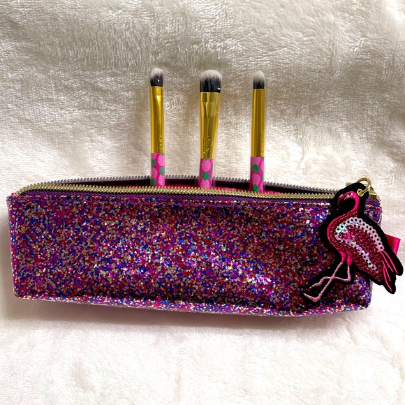 TARTE Eye Brush Set Mini With Flamingo Mini - Picture 7 of 7
